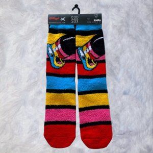 BNWT Odd Sox Fuzzy Froot Loops Socks